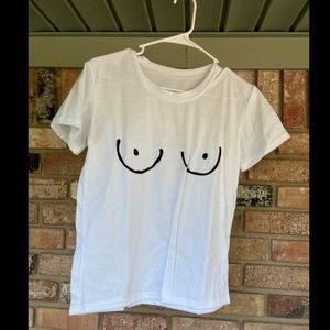 White Titty Tee